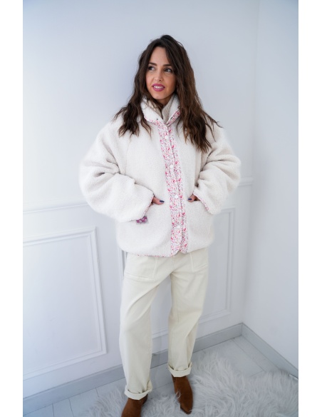 SEASON SARL LIANG FLERUS ECRU VESTES FEMME