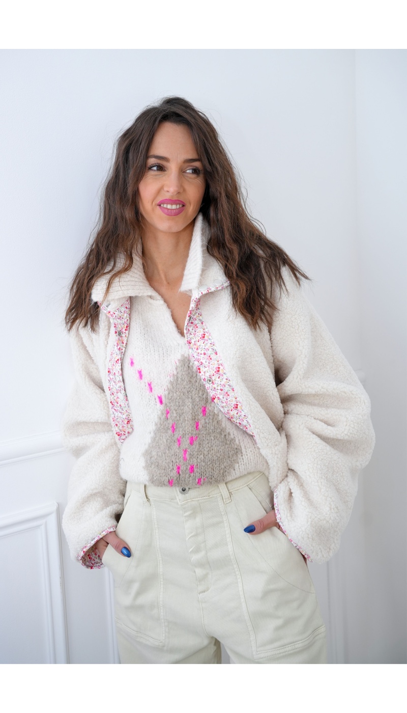 YASMIN CLOSET  TAUPE PULL FEMME