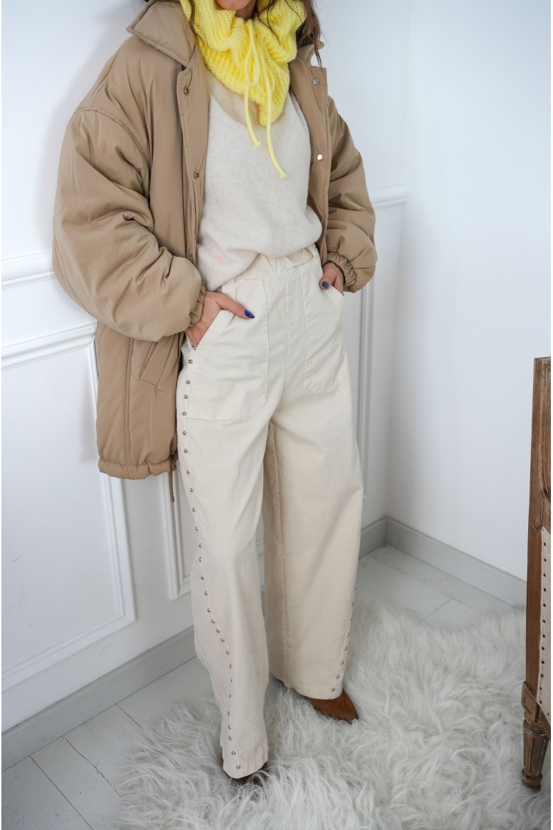 MODAS Y CREATIONES ANGELINA SL  BEIGE VESTES FEMME 2