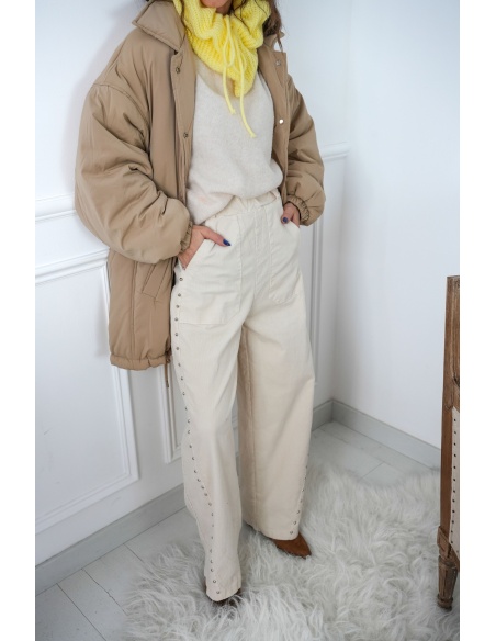 Veste Large Beige APRIL