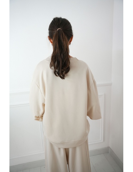 Pull Sweat Ecru LINH