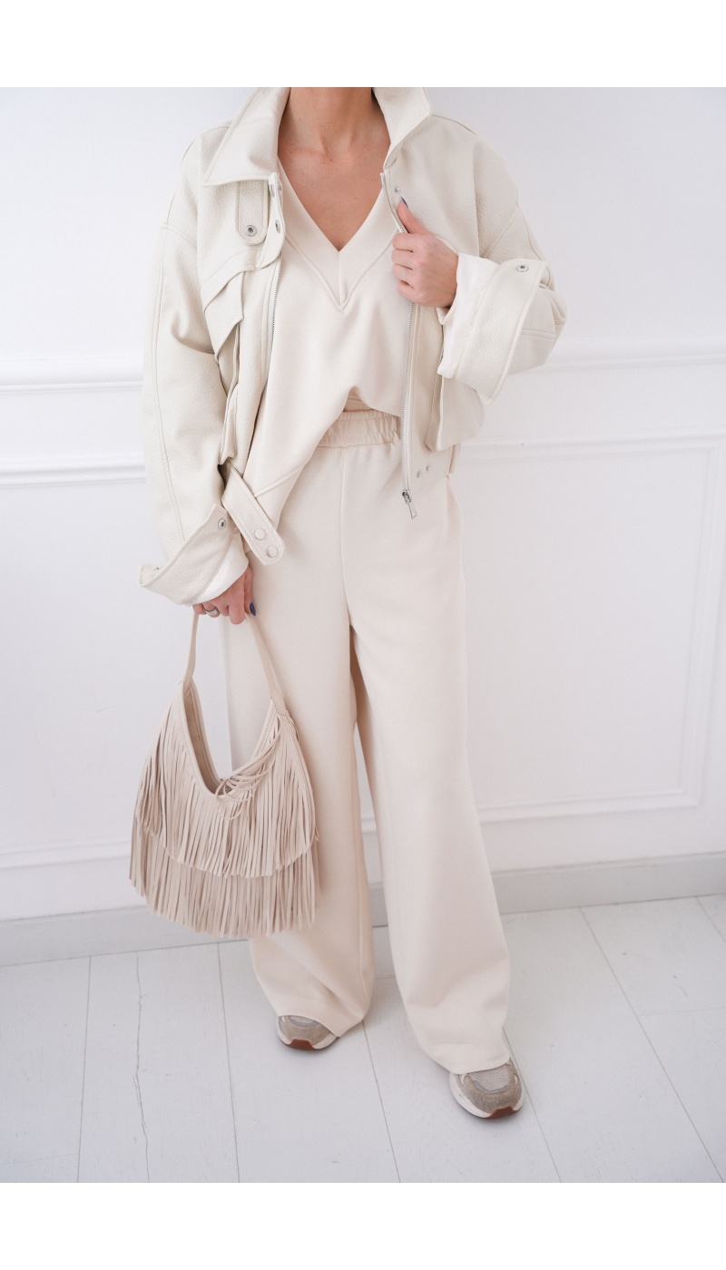 GARCONNE SARL TOPHA ARGENT ECRU PULL FEMME