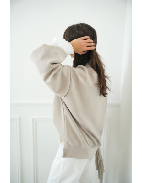 MODAS Y CREATIONES ANGELINA SL LIFE BEIGE PULL FEMME