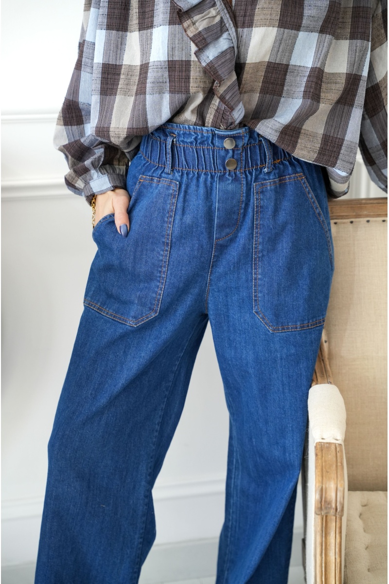 johanna toutoun POCHE BRUT JEANS FEMME 2