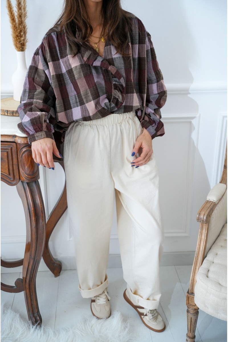 johanna toutoun CARREA ROSE CHEMISIER 2