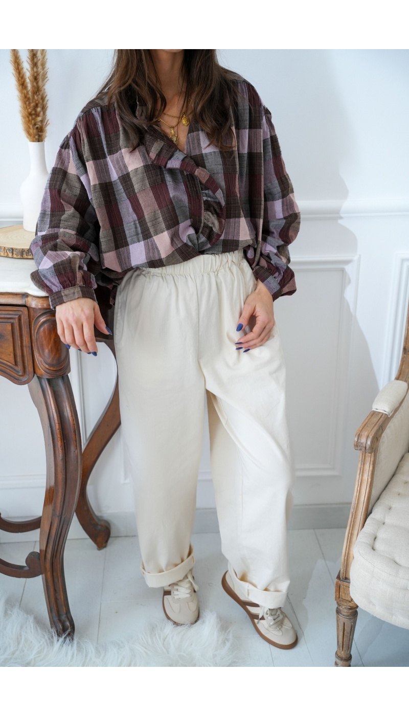 johanna toutoun CARREA ROSE CHEMISIER