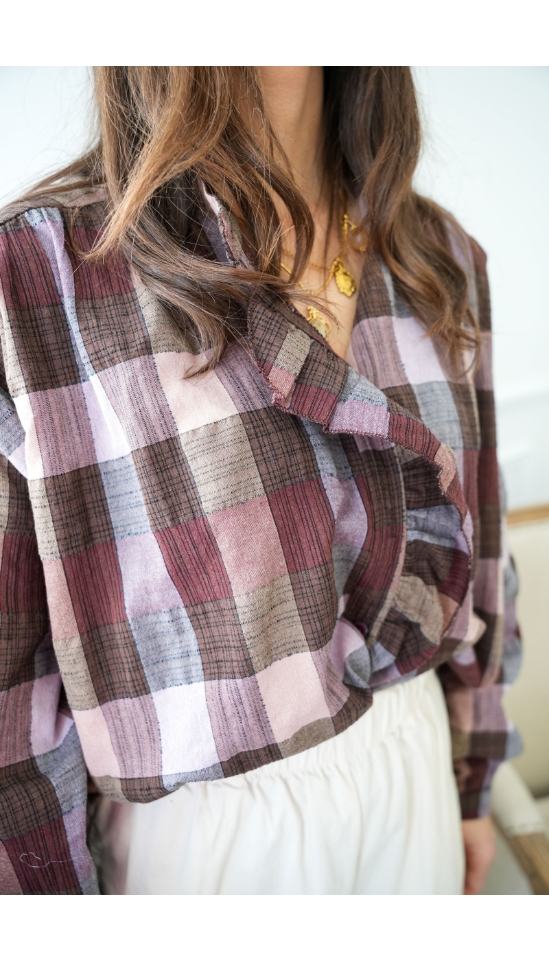 johanna toutoun CARREA ROSE CHEMISIER