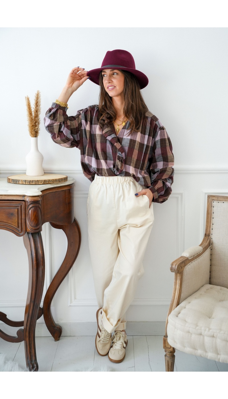 johanna toutoun CARREA ROSE CHEMISIER