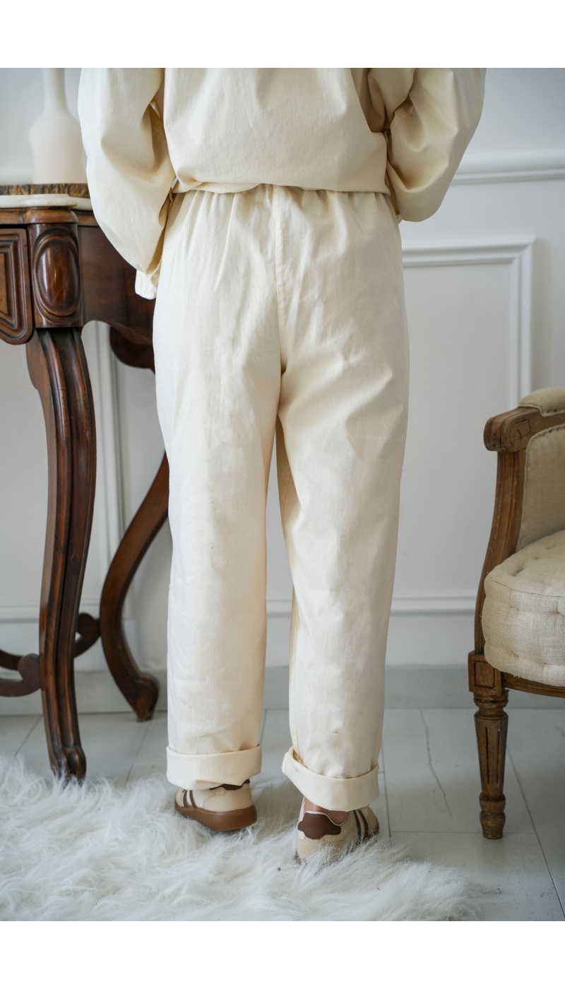 johanna toutoun  ECRU PANTALON FEMME