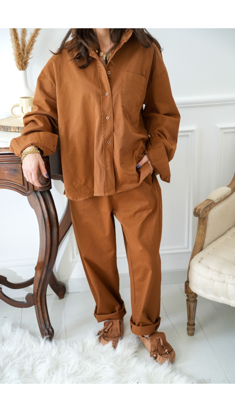 johanna toutoun  CAMEL PANTALON FEMME