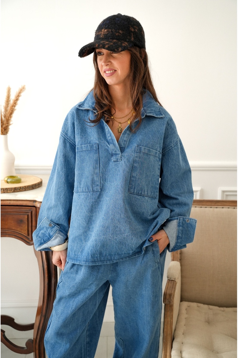 johanna toutoun COL V JEANS HAUTS 2