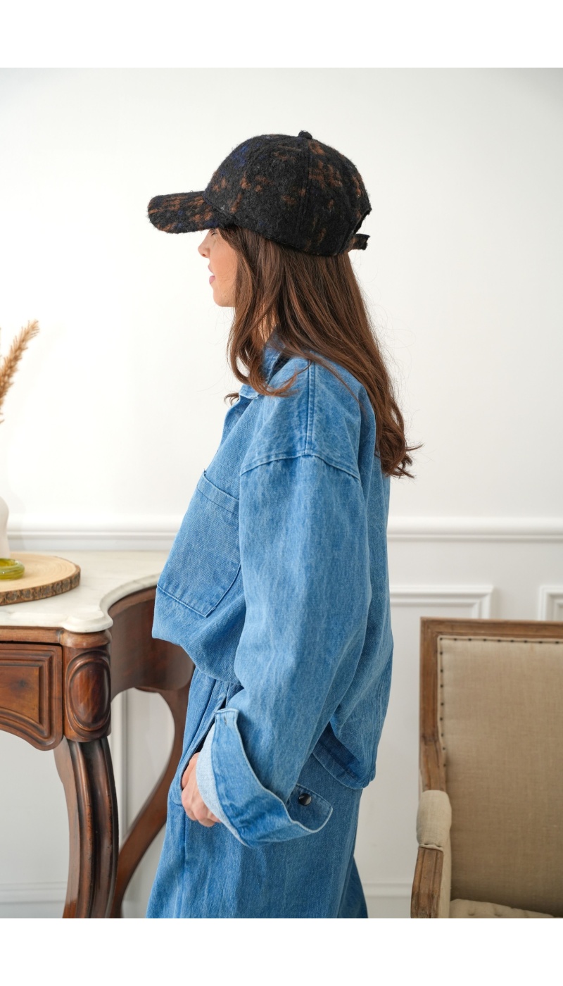 johanna toutoun COL V JEANS HAUTS