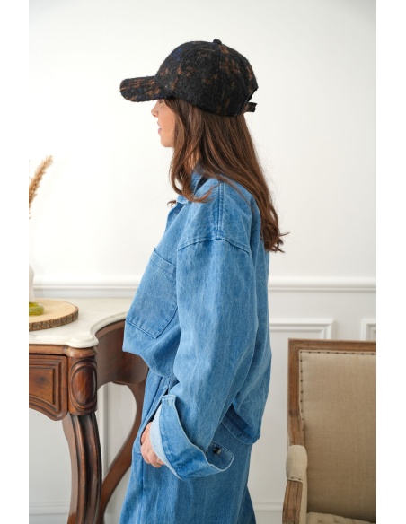 johanna toutoun COL V JEANS HAUTS