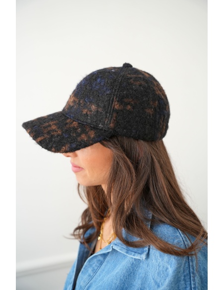 KESSLY  NOIR CASQUETTE