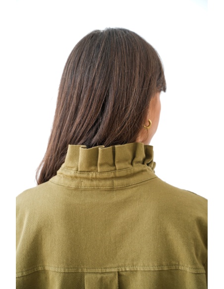 johanna toutoun  KAKI CHEMISIER