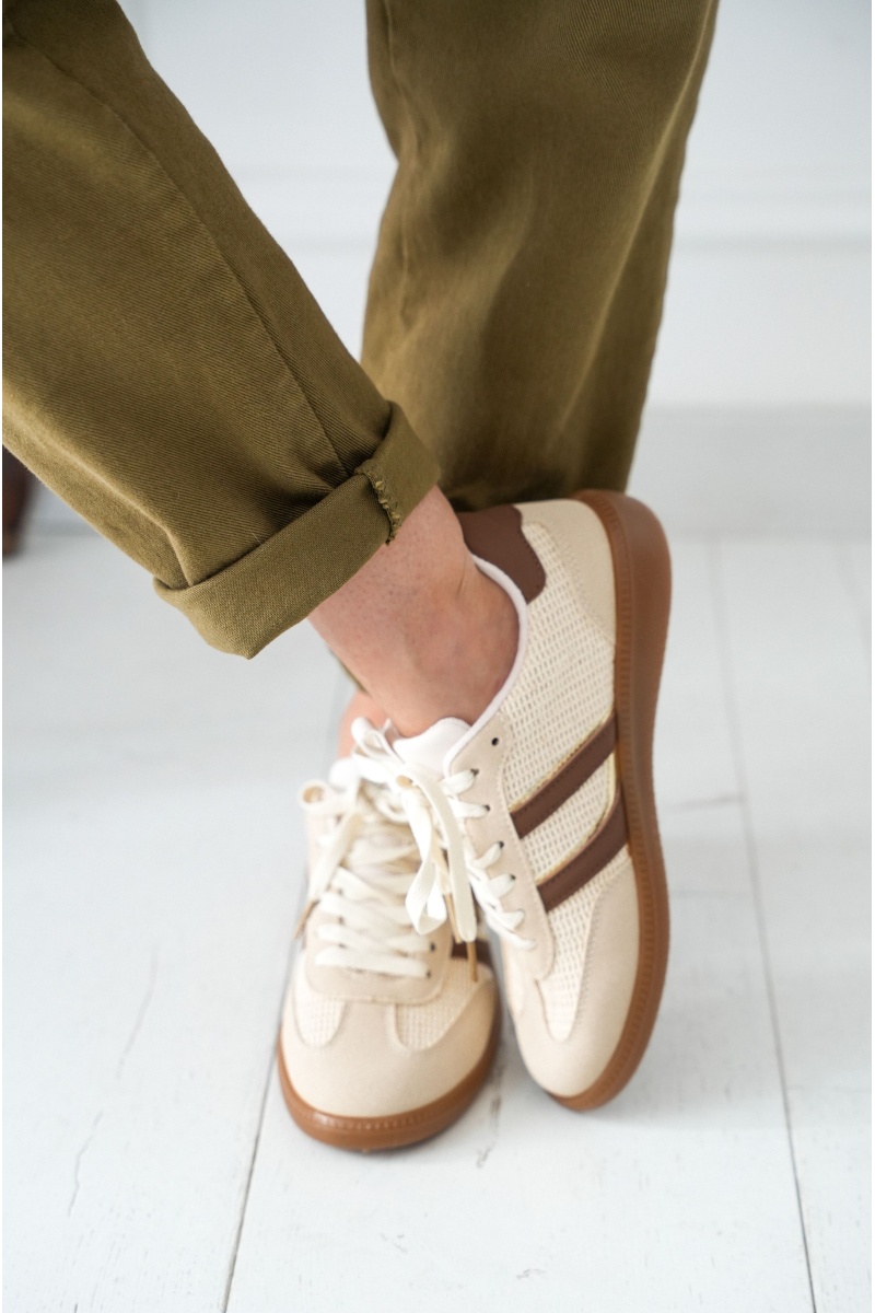 Baskets Basses Ecrues HAILEY