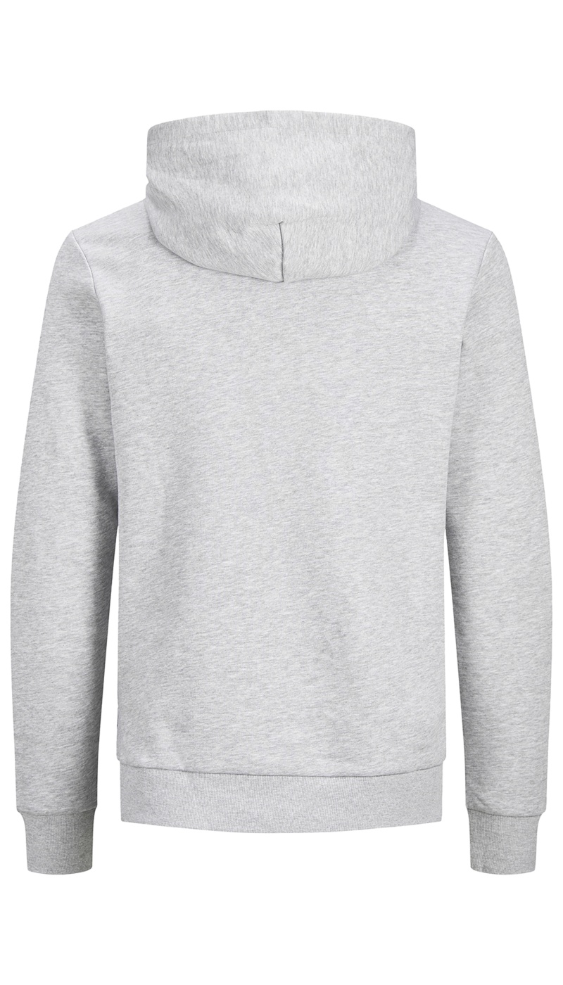 Moletom Twin Jack&Jones Cinza Claro Melange - 7 | TOPS
