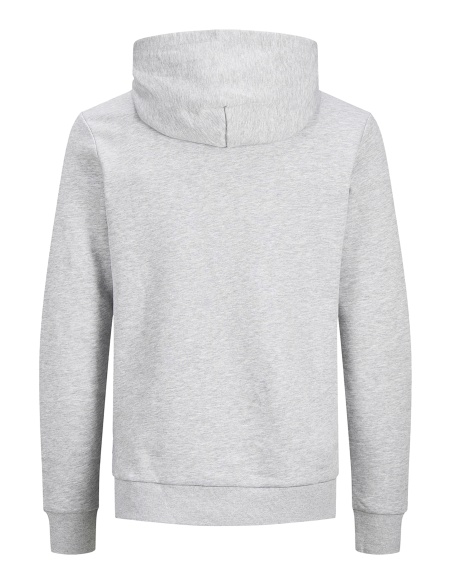 Logo-Sweatshirt Hellgrau Melange JJECORP Jack&Jones - 7 | TOPS