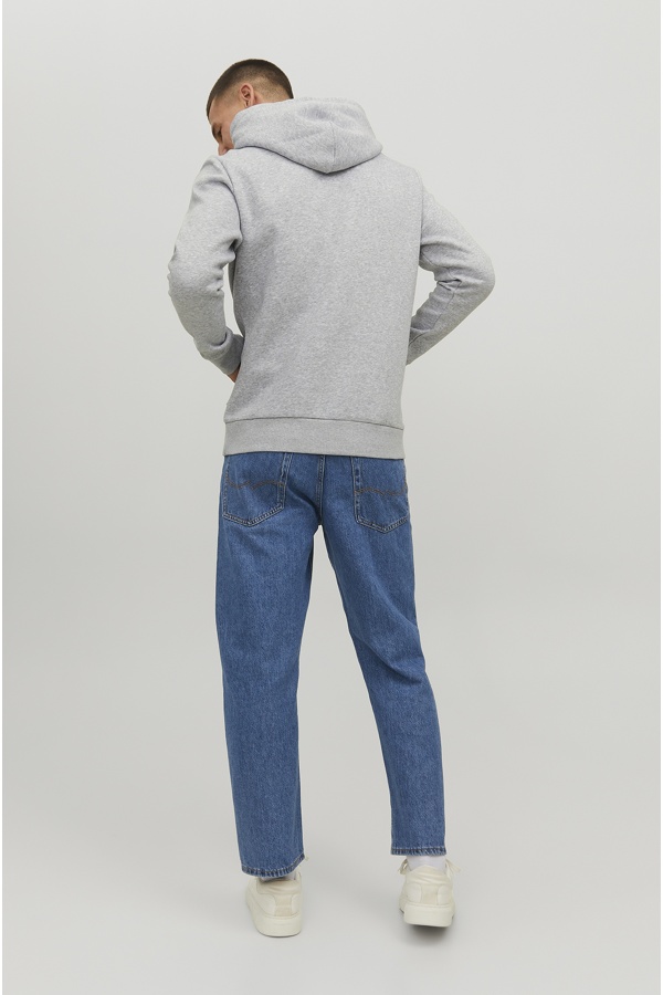 Felpa Con Logo Grigio Chiaro Melange JJECORP Jack&Jones - 1 | TOP 2