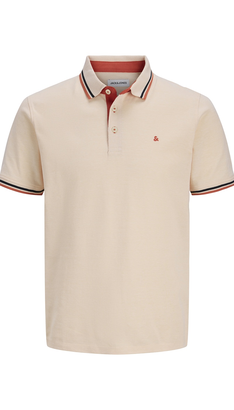 JACKandJONES BEACH SAND POLOS