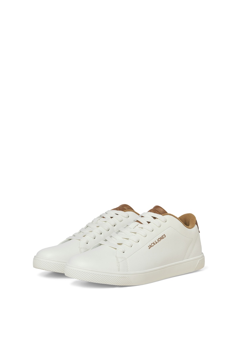 JACKandJONES WHITE COGNAC CHAUSSURES