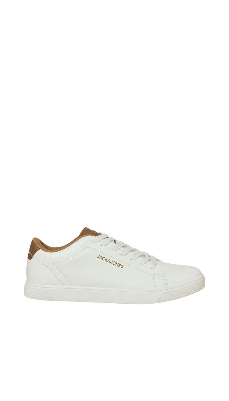 JACKandJONES WHITE COGNAC CHAUSSURES