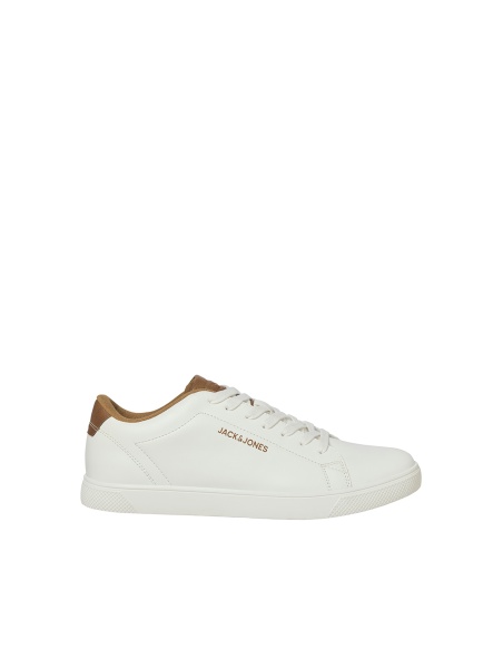 JACKandJONES WHITE COGNAC CHAUSSURES