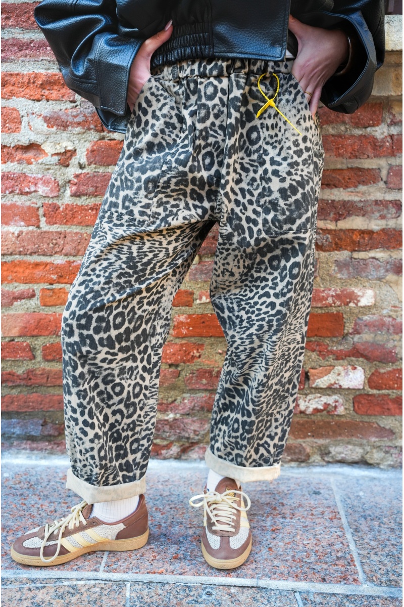 banditas  LEOPAR PANTALON FEMME