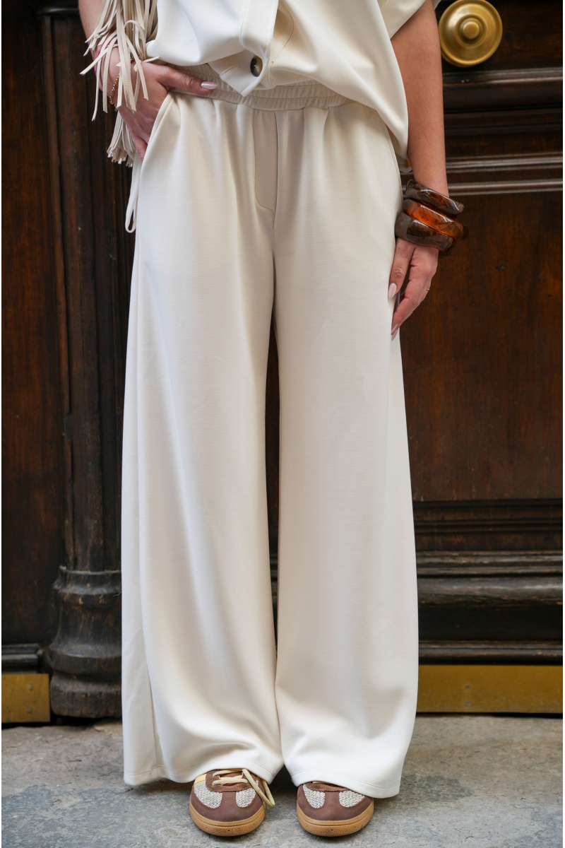 Pantalon Ecru Banditas MOREAU