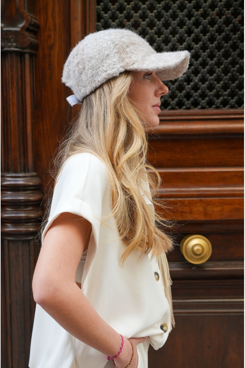 Casquette Beige ANOUK 2