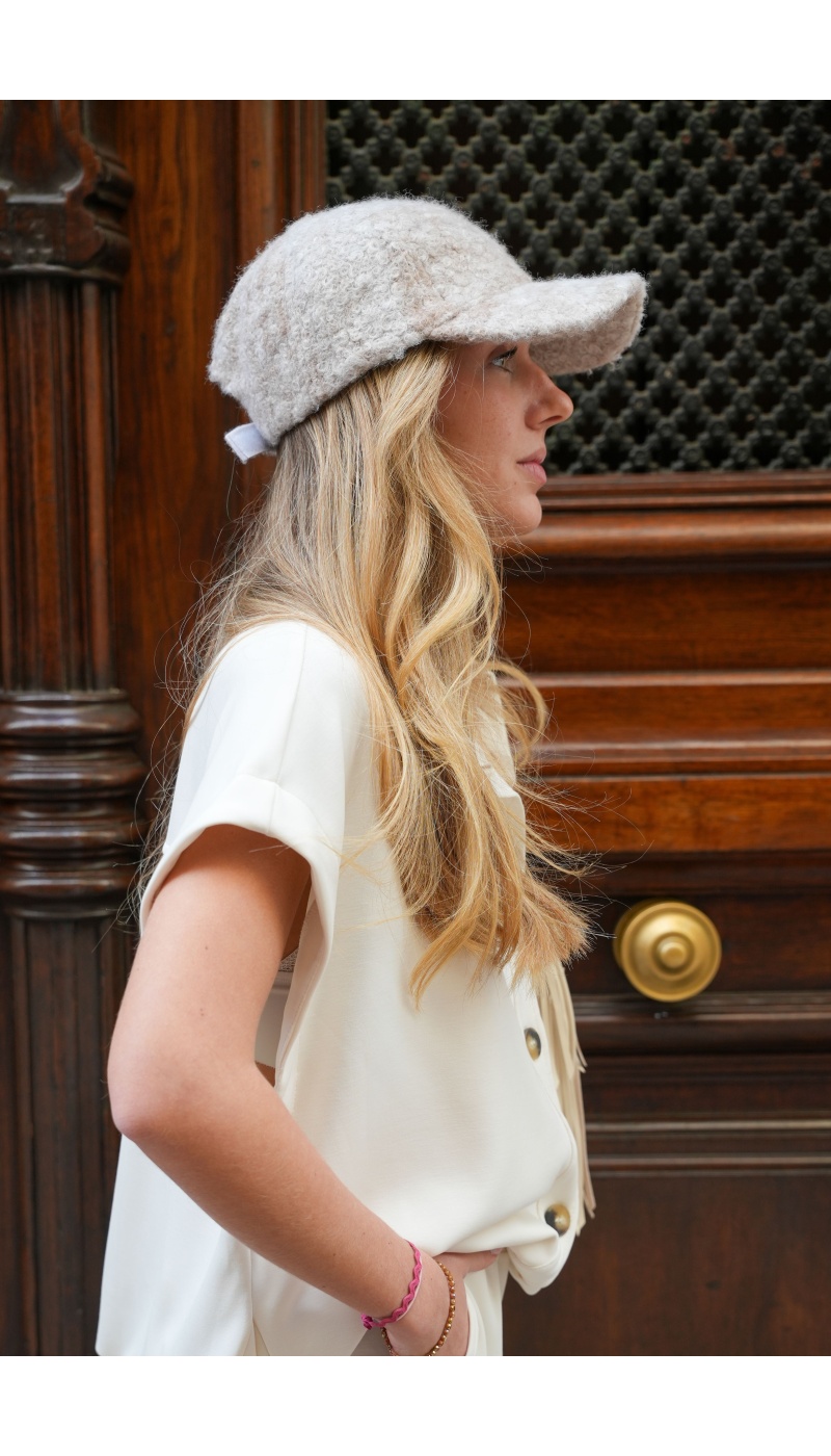 Casquette Beige ANOUK