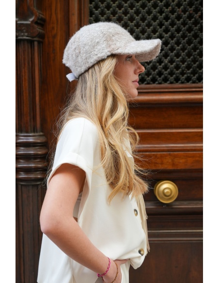 KESSLY  BEIGE CASQUETTE