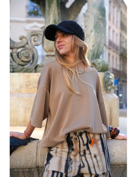 Casquette Bouclette Noire BONNIE