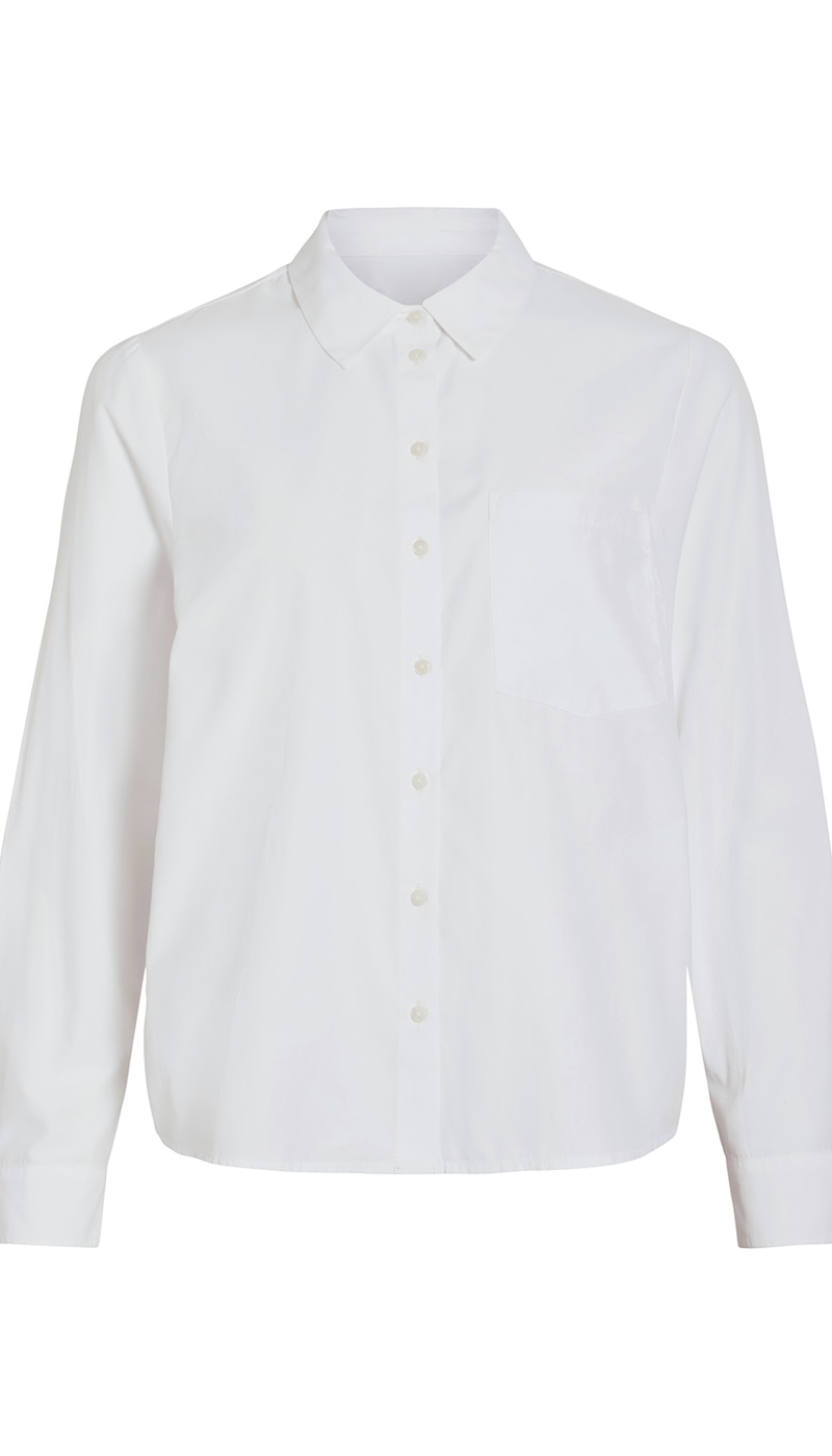VILA A/S BRIGHT WHITE CHEMISES ML