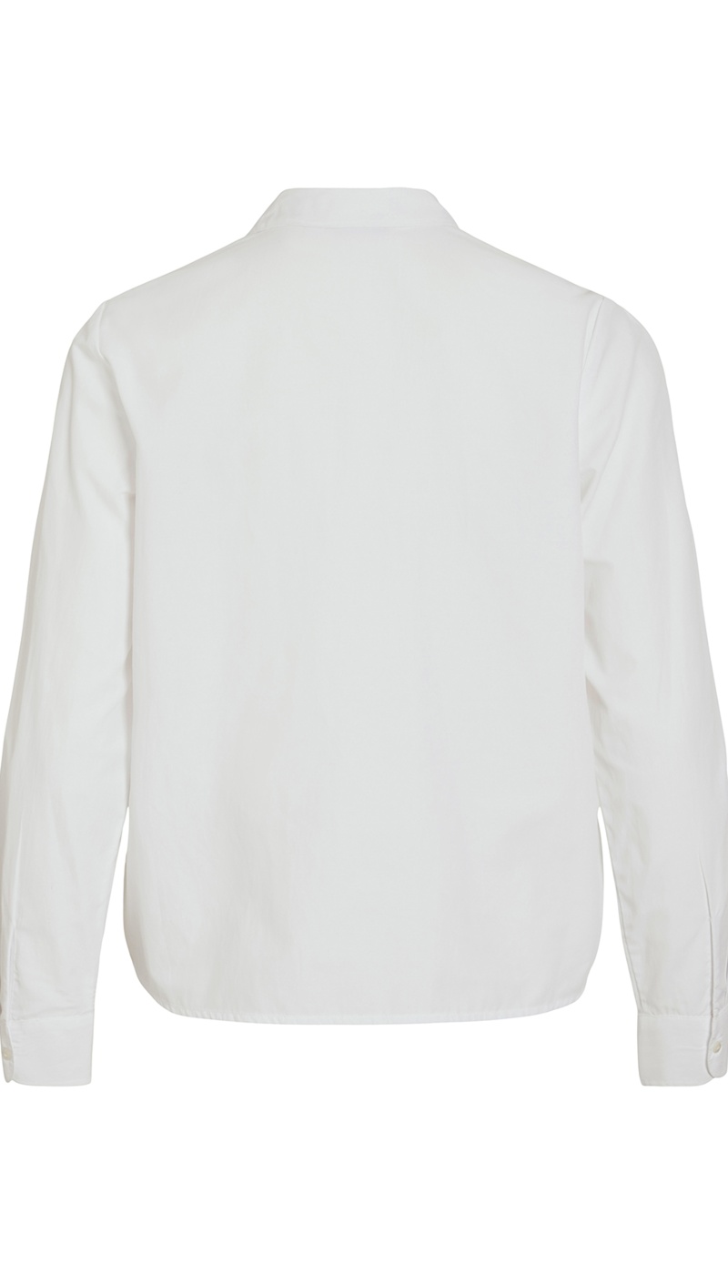 VILA A/S BRIGHT WHITE CHEMISES ML