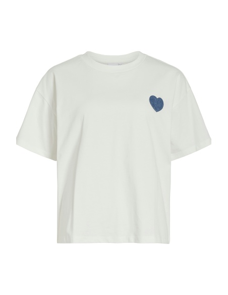 VILA A/S SNOW WHITE T-SHIRTS MC
