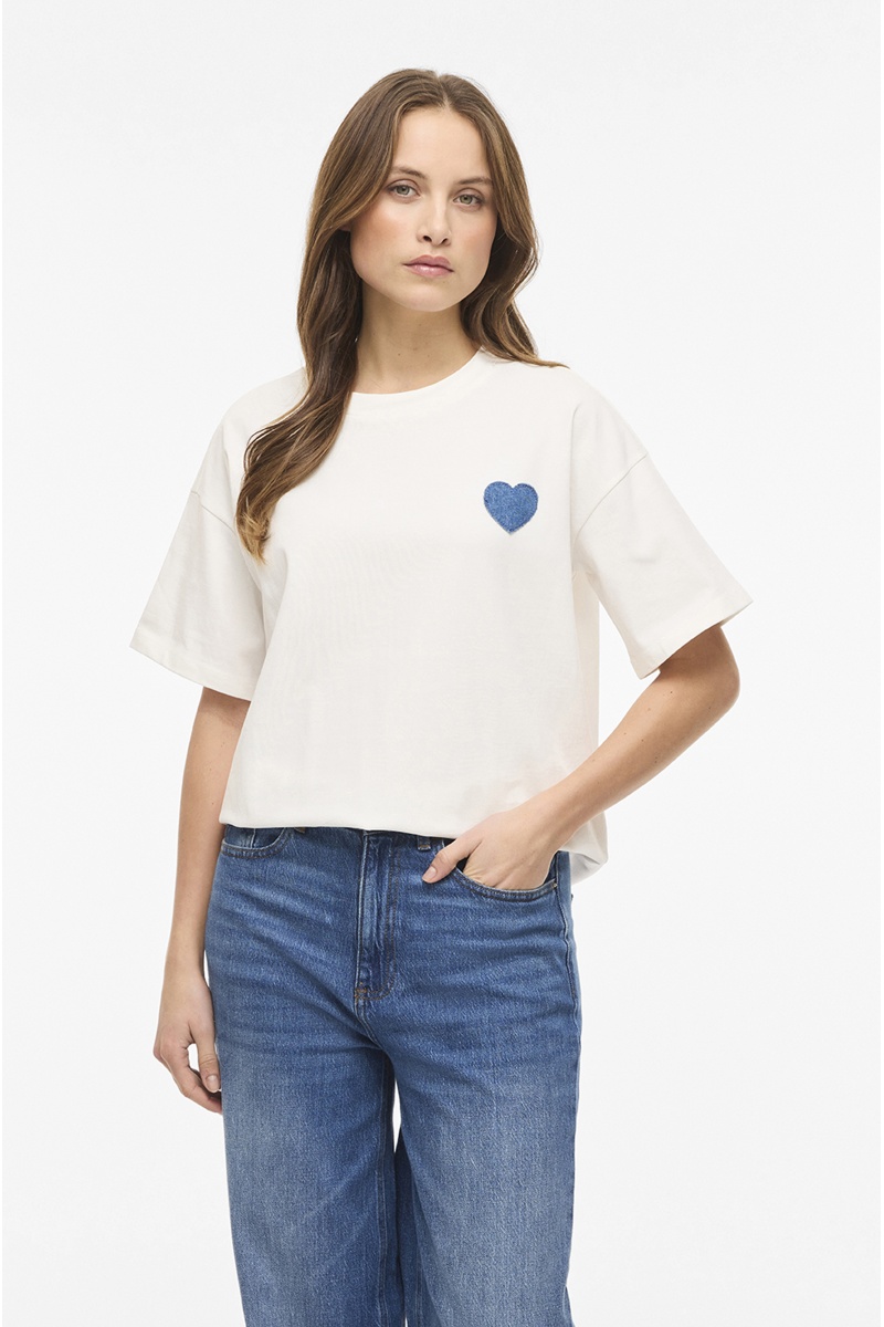 VILA A/S SNOW WHITE T-SHIRTS MC 2