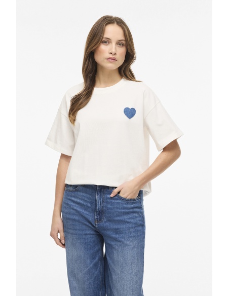 VILA A/S SNOW WHITE T-SHIRTS MC