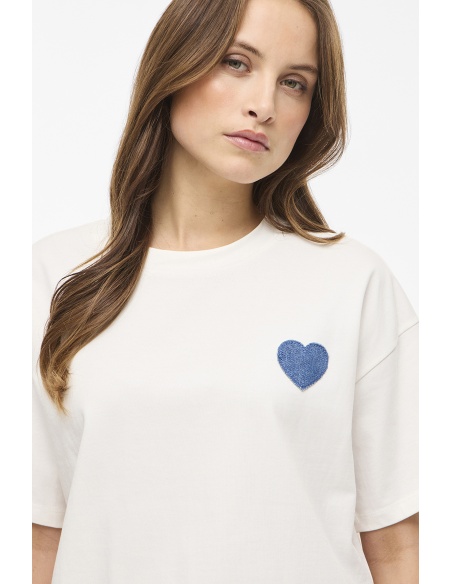 VILA A/S SNOW WHITE T-SHIRTS MC