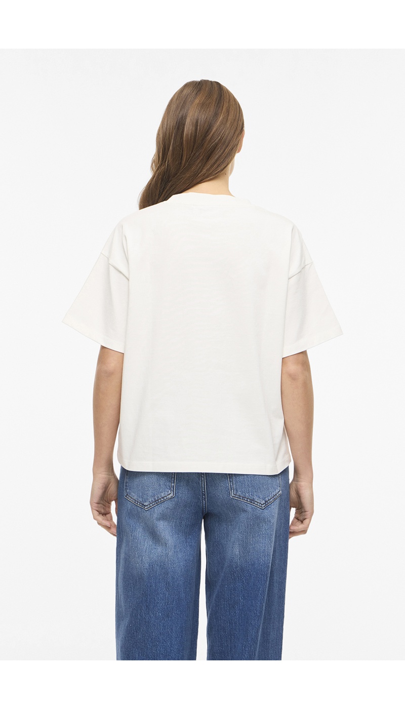 VILA A/S SNOW WHITE T-SHIRTS MC