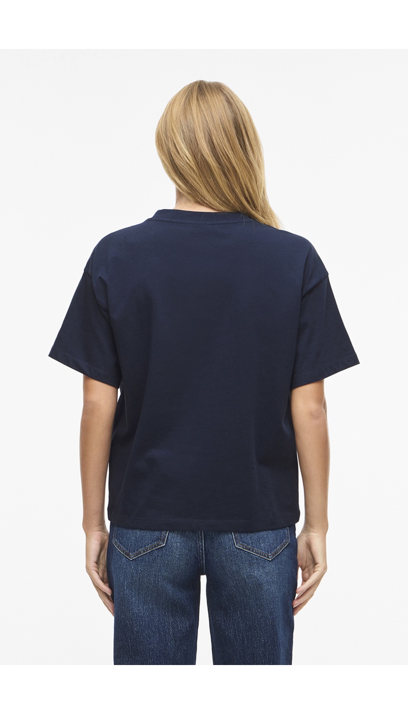 VILA A/S NAVY BLAZER T-SHIRTS MC