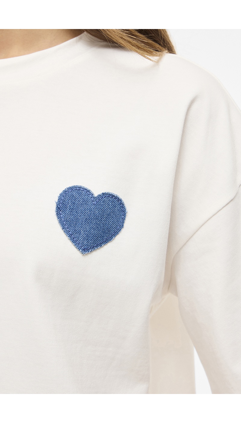 VILA A/S SNOW WHITE T-SHIRTS MC