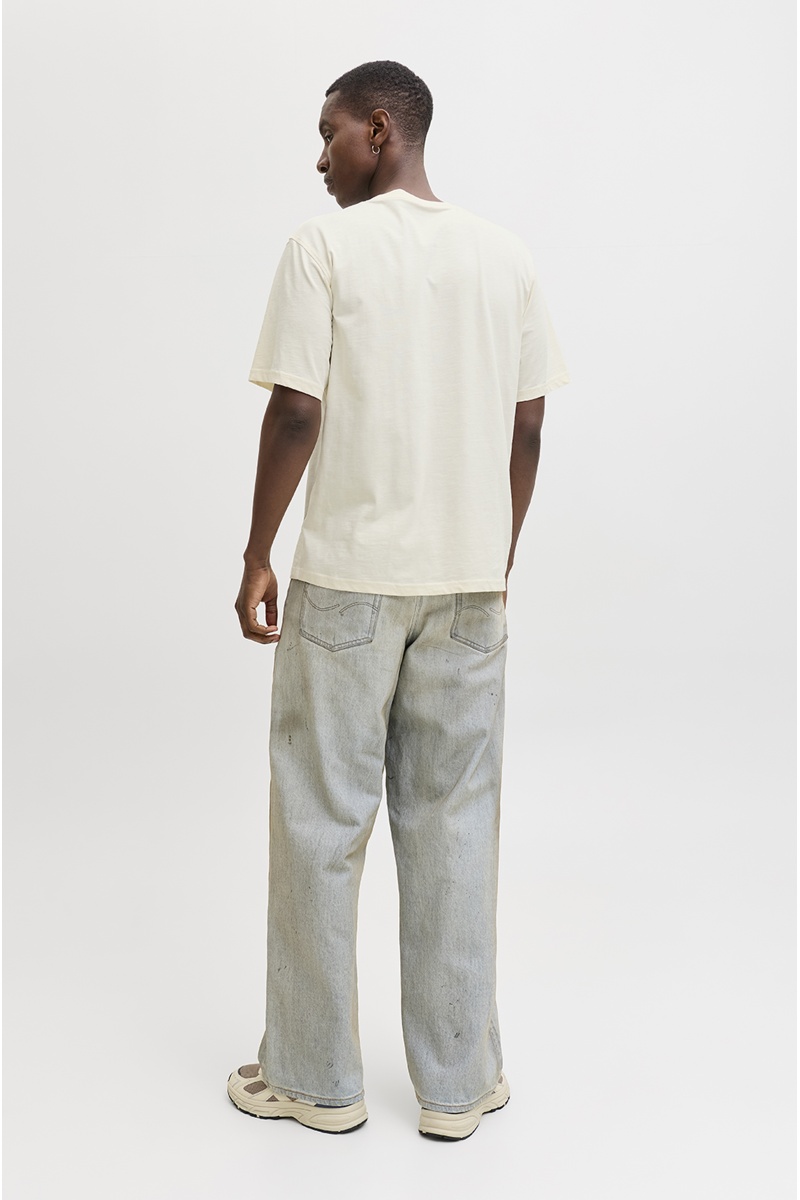 JACKandJONES ANTIQU WHITE T-SHIRTS MC 2