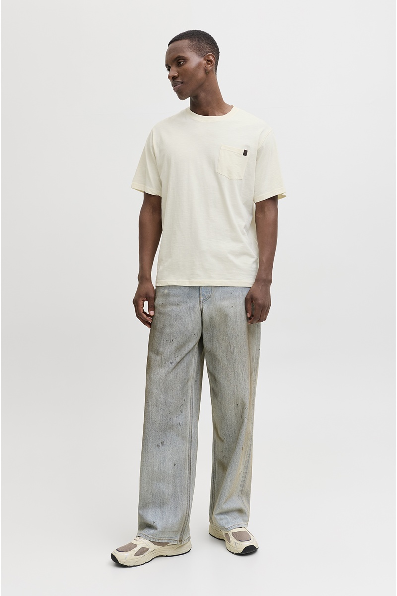 JACKandJONES ANTIQU WHITE T-SHIRTS MC