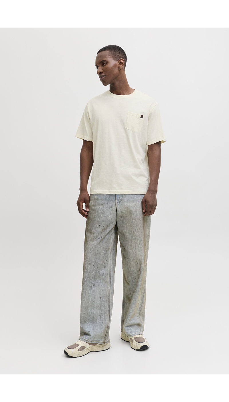 JACKandJONES ANTIQU WHITE T-SHIRTS MC