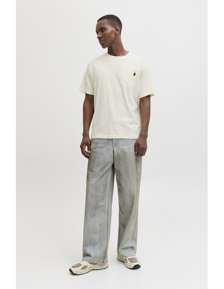 JACKandJONES ANTIQU WHITE T-SHIRTS MC