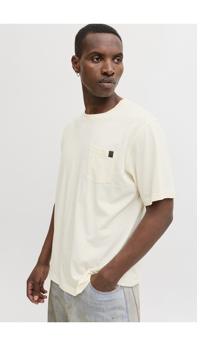 JACKandJONES ANTIQU WHITE T-SHIRTS MC