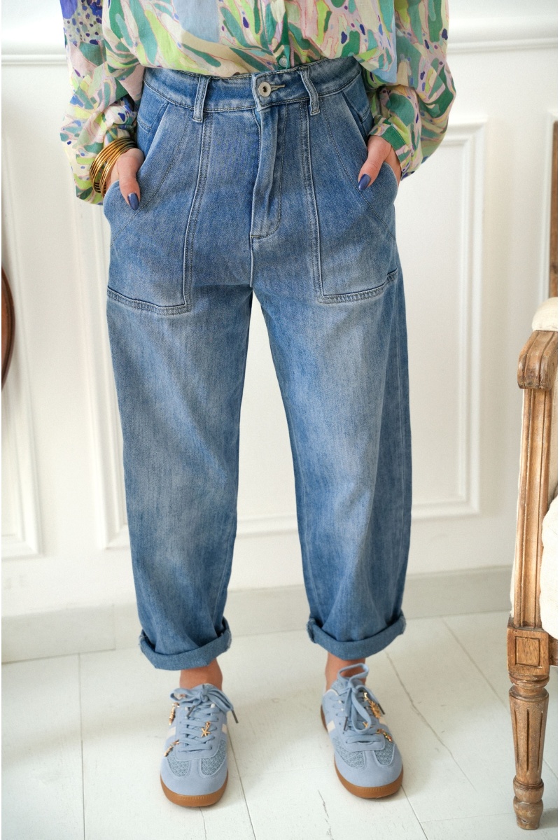 new2000 JEANS BLEU JEANS FEMME