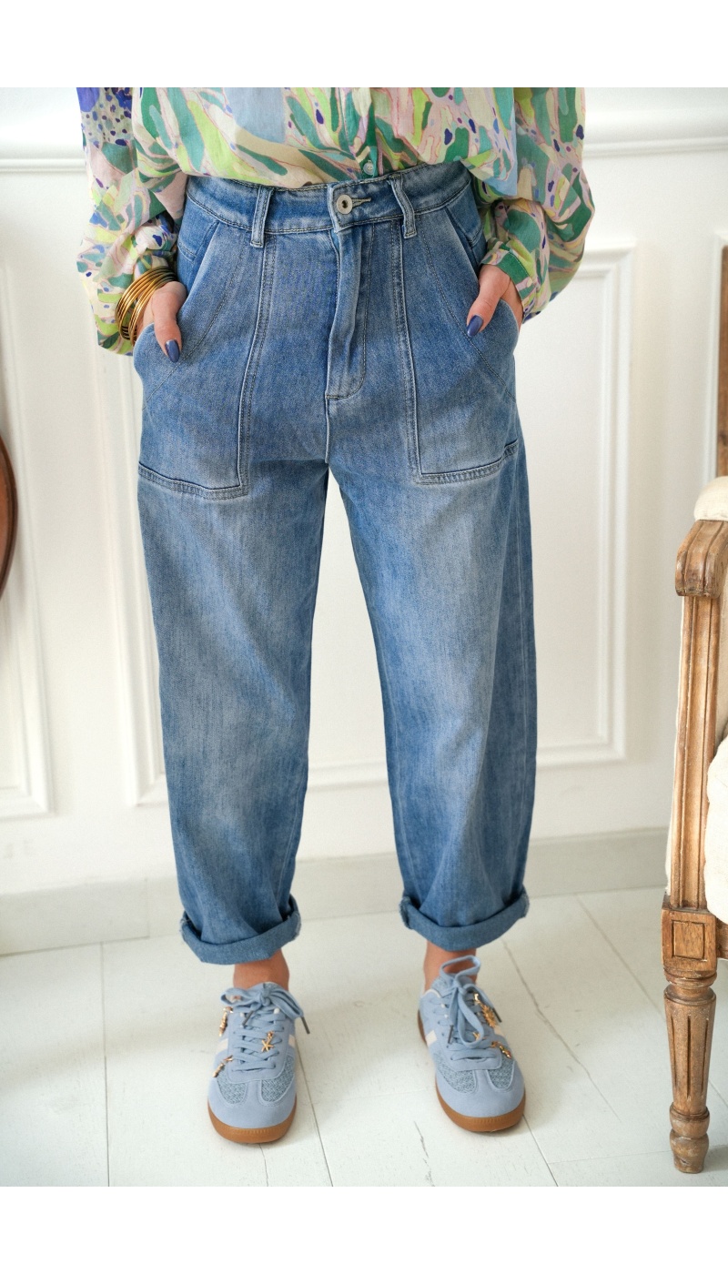 new2000 JEANS BLEU JEANS FEMME