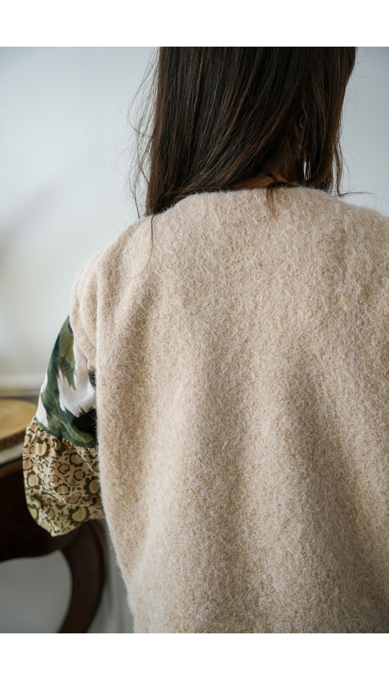 Gilet Maille Beige CLAUDIA